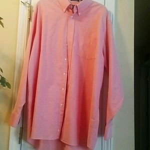 Stafford essentials pink xxl dress shirt